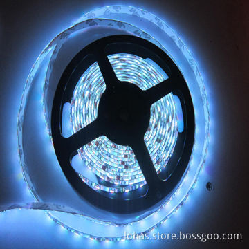 Multicolor Flexible LED Strips with High Brightness of 12-14lm/LED, SMD5050 60 Pieces/m